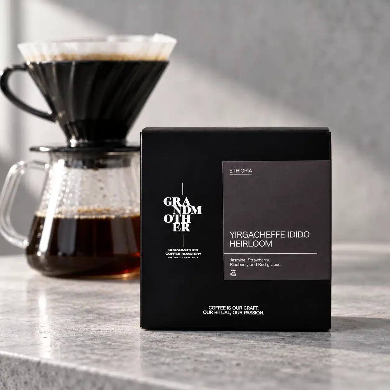 YIRGACHEFFE IDIDO HEIRLOOM - Coffee beans Grandmother Roastery dubai