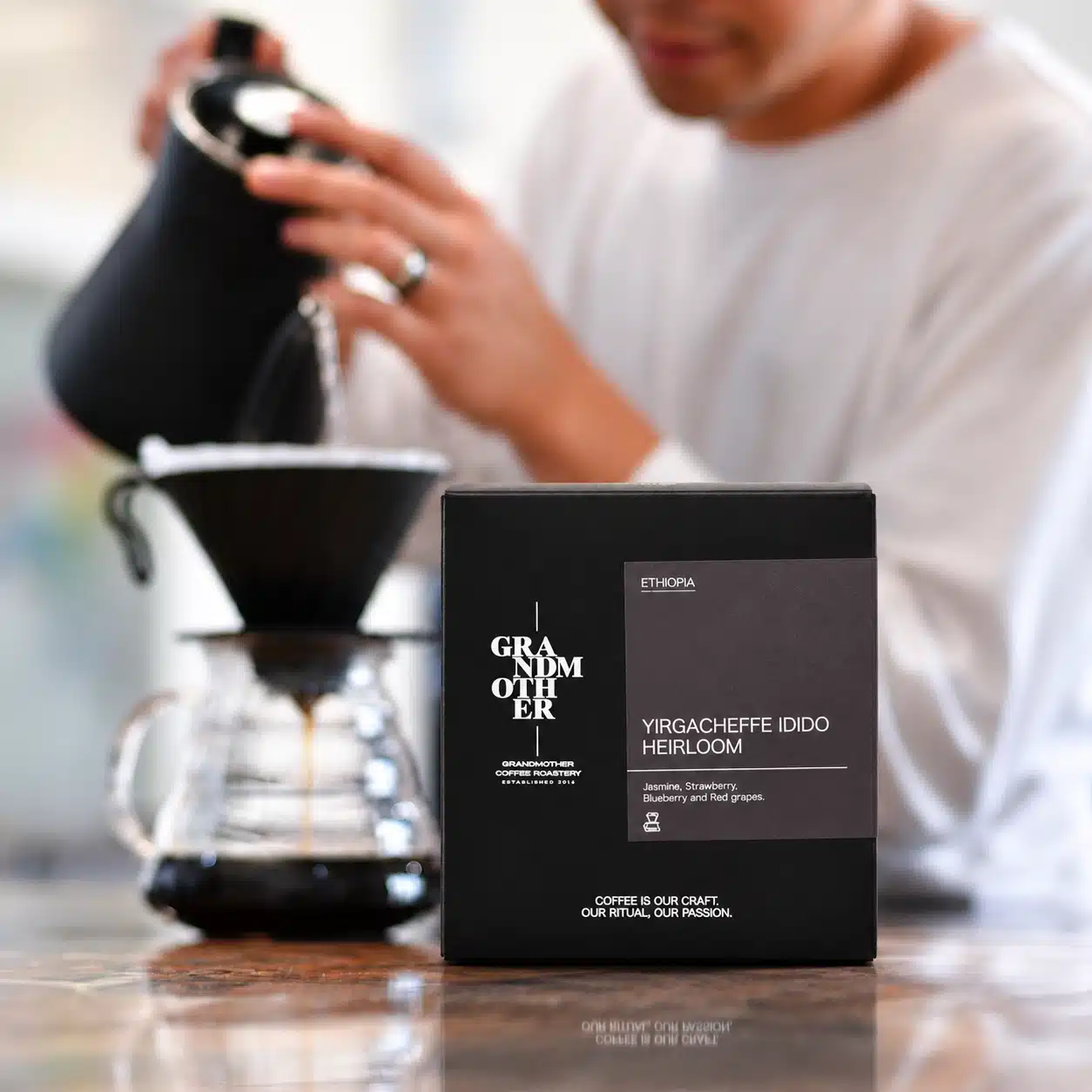 YIRGACHEFFE IDIDO HEIRLOOM - Coffee beans Grandmother Roastery dubai